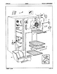 Diagram for 01 - Freezer Compartment