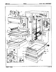 Diagram for 03 - Fresh Food Compartment