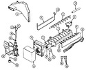 Diagram for 05 - Optional Ice Maker Kit