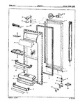 Diagram for 04 - Fresh Food Door