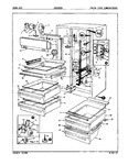 Diagram for 03 - Fresh Food Compartment