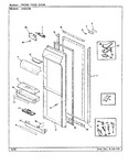 Diagram for 04 - Fresh Food Door