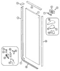 Diagram for 06 - Fresh Food Outer Door