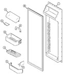 Diagram for 04 - Fresh Food Inner Door