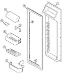 Diagram for 05 - Fresh Food Inner Door