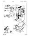 Diagram for 03 - Fresh Food Compartment