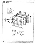 Diagram for 01 - Freezer Door (b/m Cj23a)