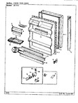 Diagram for 04 - Fresh Food Door (b/m Cj23a)