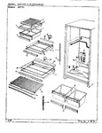 Diagram for 06 - Shelves & Accessories (b/m Cj23a)