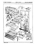 Diagram for 03 - Fresh Food Compartment