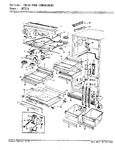 Diagram for 02 - Fresh Food Compartment