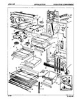 Diagram for 03 - Fresh Food Compartment