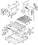 Diagram for 01 - Freezer Compartment