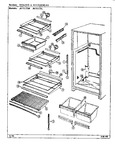 Diagram for 06 - Shelves & Accessories (b/m Dj31a)