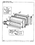 Diagram for 02 - Freezer Door (b/m Dj31a)