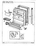 Diagram for 04 - Fresh Food Door (b/m Dj31a)