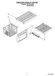 Diagram for 03 - Freezer Shelf Parts