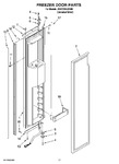 Diagram for 11 - Freezer Door Parts