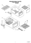 Diagram for 03 - Freezer Shelf Parts