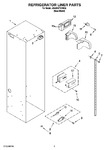 Diagram for 04 - Refrigerator Liner Parts