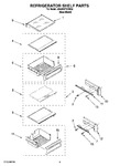 Diagram for 07 - Refrigerator Shelf Parts