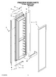 Diagram for 10 - Freezer Door Parts