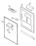 Diagram for 06 - Fresh Food Inner Door