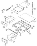 Diagram for 09 - Shelves & Accessories