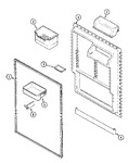 Diagram for 06 - Fresh Food Inner Door