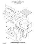 Diagram for 03 - Upper Drawer Parts