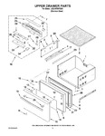 Diagram for 03 - Upper Drawer Parts