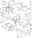 Diagram for 12 - Shelves & Accessories