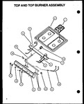 Diagram for 06 - Top And Top Burner Assy