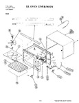 Diagram for 03 - Oven Liner-body (m166)