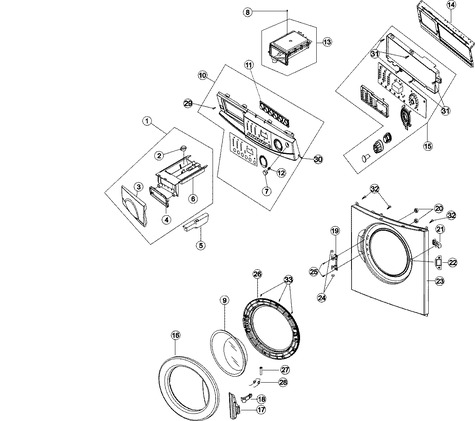 Maytag MAH2400AWW Parts List | Coast Appliance Parts