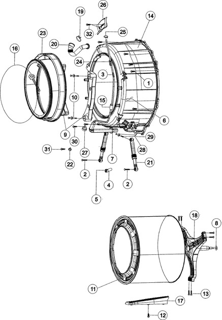 Maytag MAH6700AWW Parts List Coast Appliance Parts   629