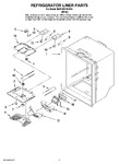 Diagram for 04 - Refrigerator Liner Parts