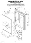 Diagram for 05 - Refrigerator Door Parts