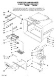 Diagram for 02 - Freezer Liner Parts