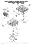 Diagram for 05 - Upper Dishrack And Water Feed Parts, Optional Parts (not Included)