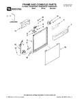 Diagram for 01 - Frame And Console Parts