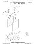 Diagram for 01 - Door And Panel Parts