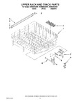 Diagram for 09 - Upper Rack And Track Parts