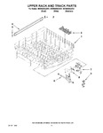 Diagram for 09 - Upper Rack And Track Parts