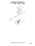 Diagram for 02 - Control Panel Parts