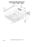 Diagram for 09 - Upper Rack And Track Parts