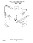 Diagram for 07 - Upper Wash And Rinse Parts