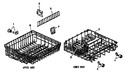 Diagram for 04 - Upper/lower Racks