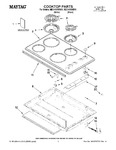 Diagram for 01 - Cooktop Parts