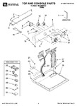 Diagram for 01 - Top And Console Parts